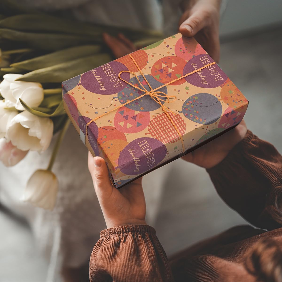 Thumbnail 6 de HBell birthday gift wrap paper rolls 43cm