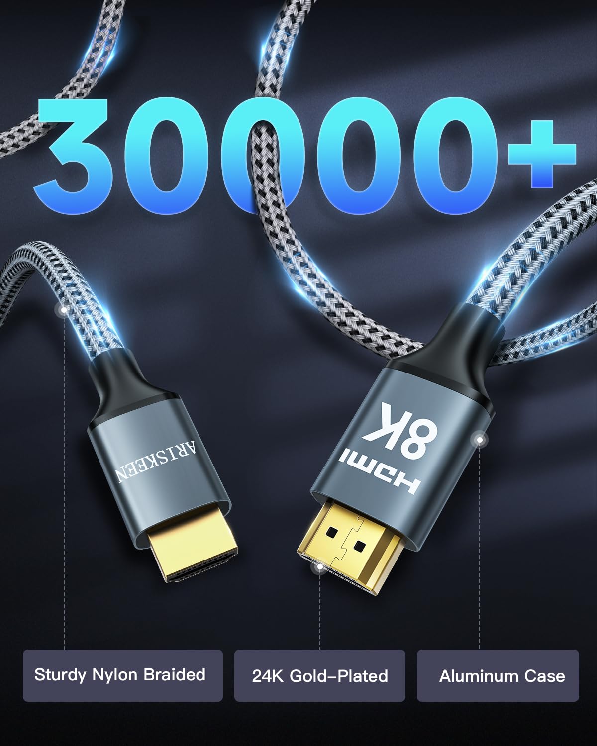 Thumbnail 6 de ARISKEEN 8K HDMI 2.1 Cable (4m): Is it worth it?