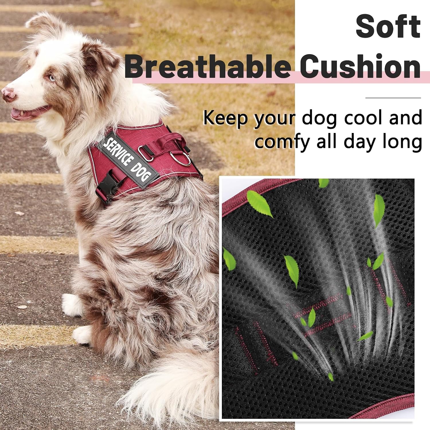 Detalle de Belababy Service Dog Harness S, Adjustable
