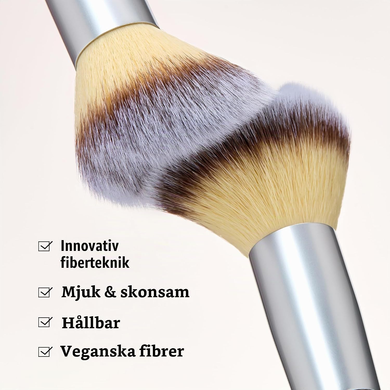Thumbnail 6 de Jessup T520 sminkborstset med 7 dubbelsidiga borstar och fodral