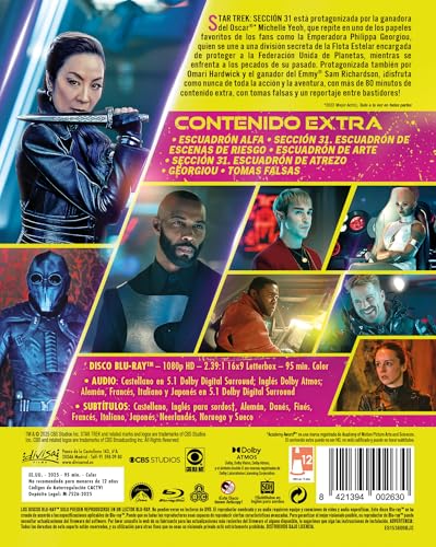 Detalle 2 de Star Trek Sección 31 Steelbook Blu‑ray