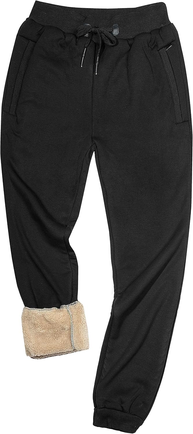 Detalle de Yeokou Mens Thermal Jogger Sweatpants