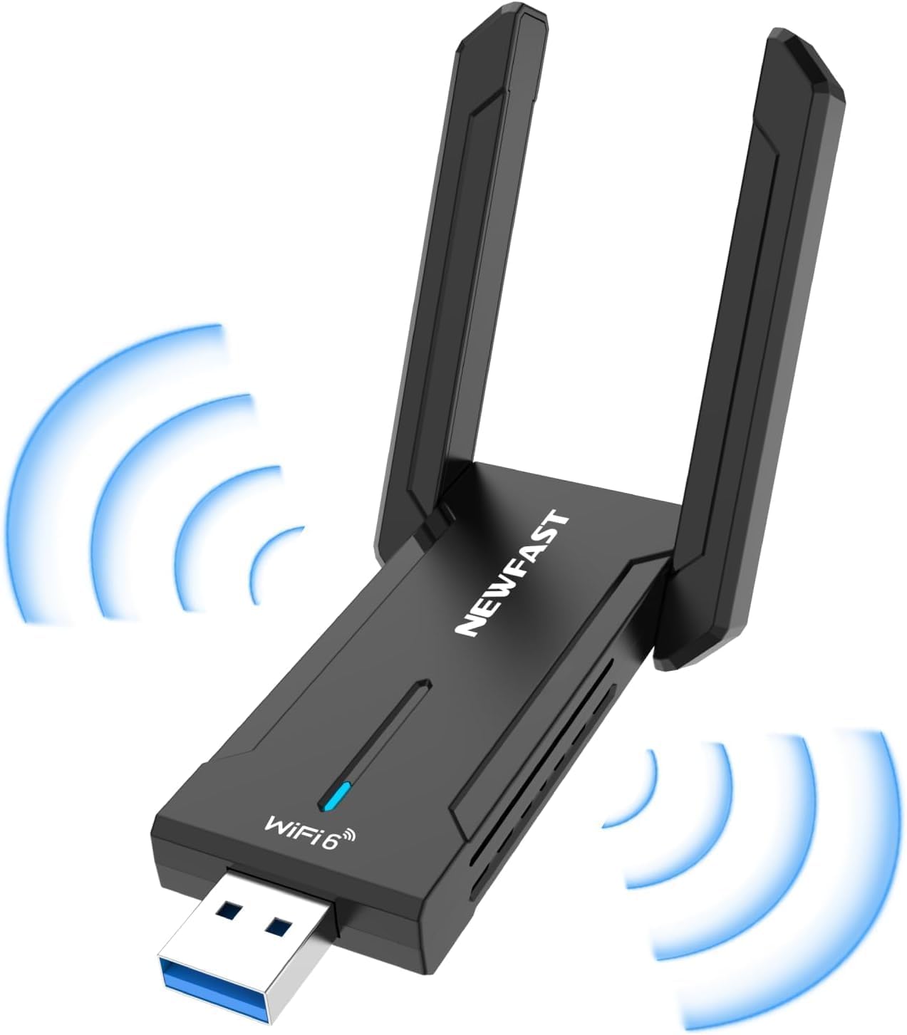 Detalle de NEWFAST WLAN Stick mit 5400 Mbps Tri-Band