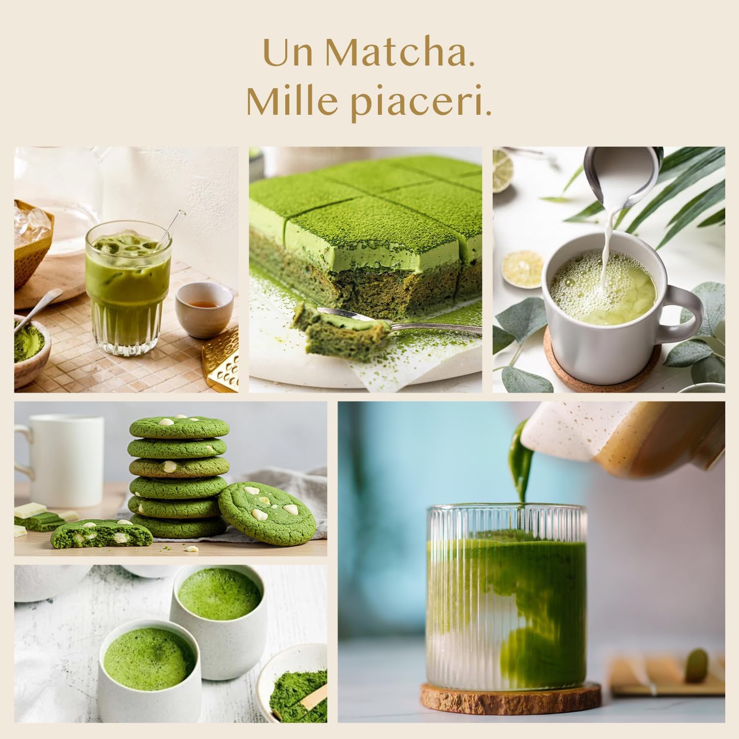 Thumbnail 5 de VAHDAM Matcha Premium Tè Verde 50g