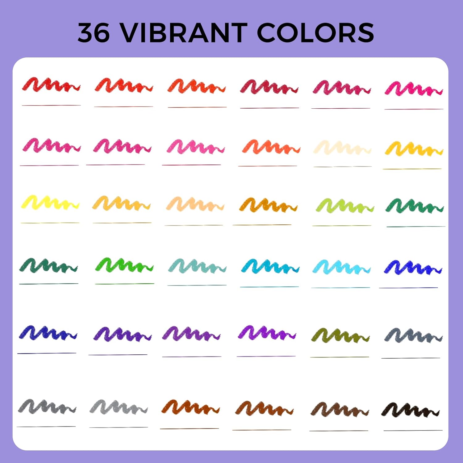 Detalle 2 de Artecho Dual Brush Pen Set 36 Farben