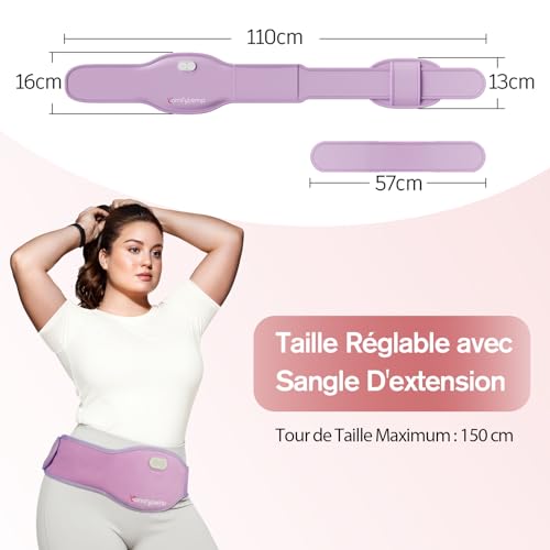 Thumbnail 6 de Comfytemp Ceinture Menstruelle Chauffante Grande Taille – 5000mAh