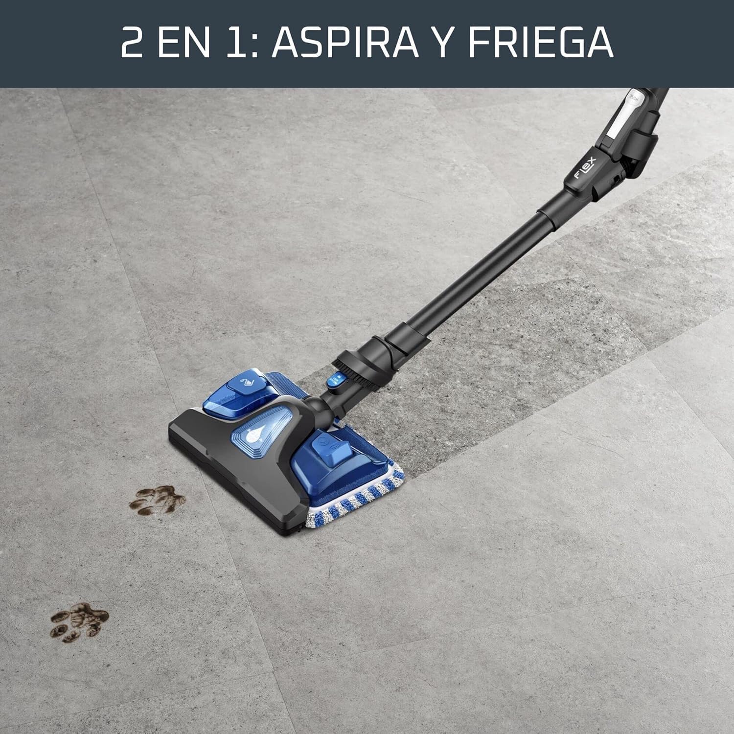 Detalle 2 de Rowenta Xforce Flex 9.60 Aqua RH20C2 250 W