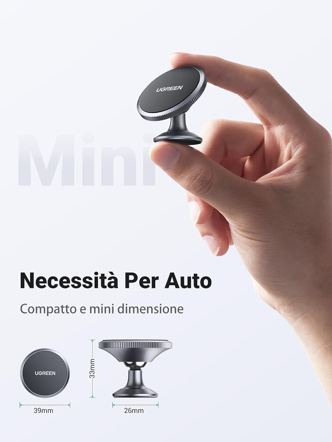 Thumbnail 6 de UGREEN Supporto Magnetico 2 in 1 per auto