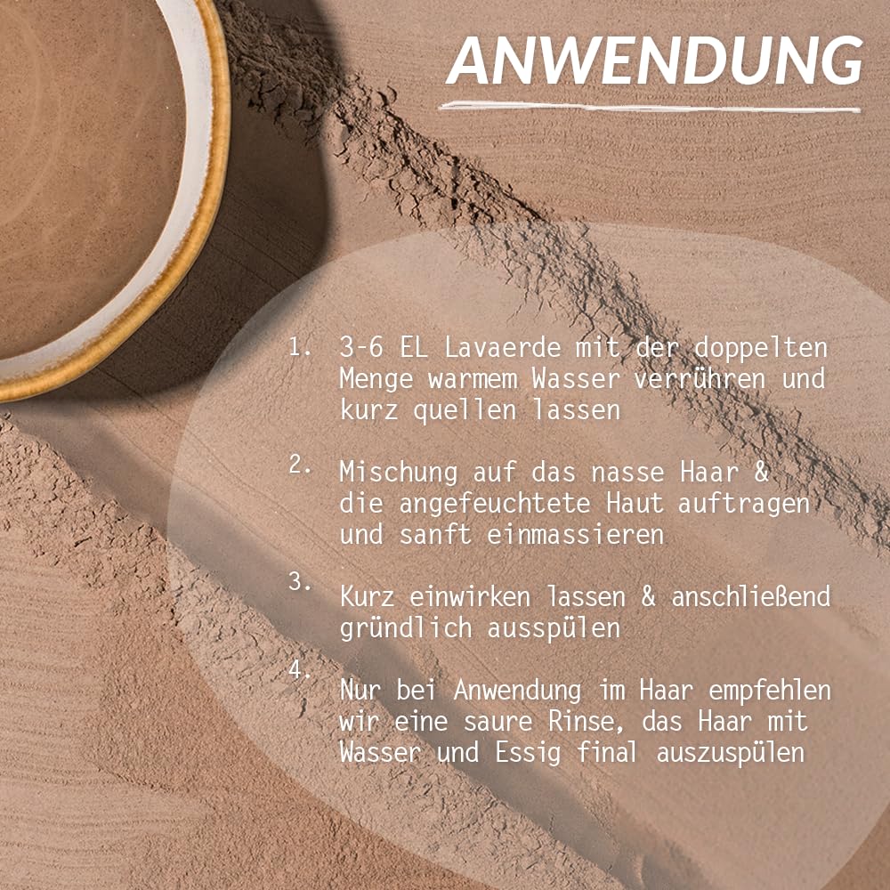 Detalle 2 de LOGONA Naturkosmetik Lavaerde Pulver 1kg