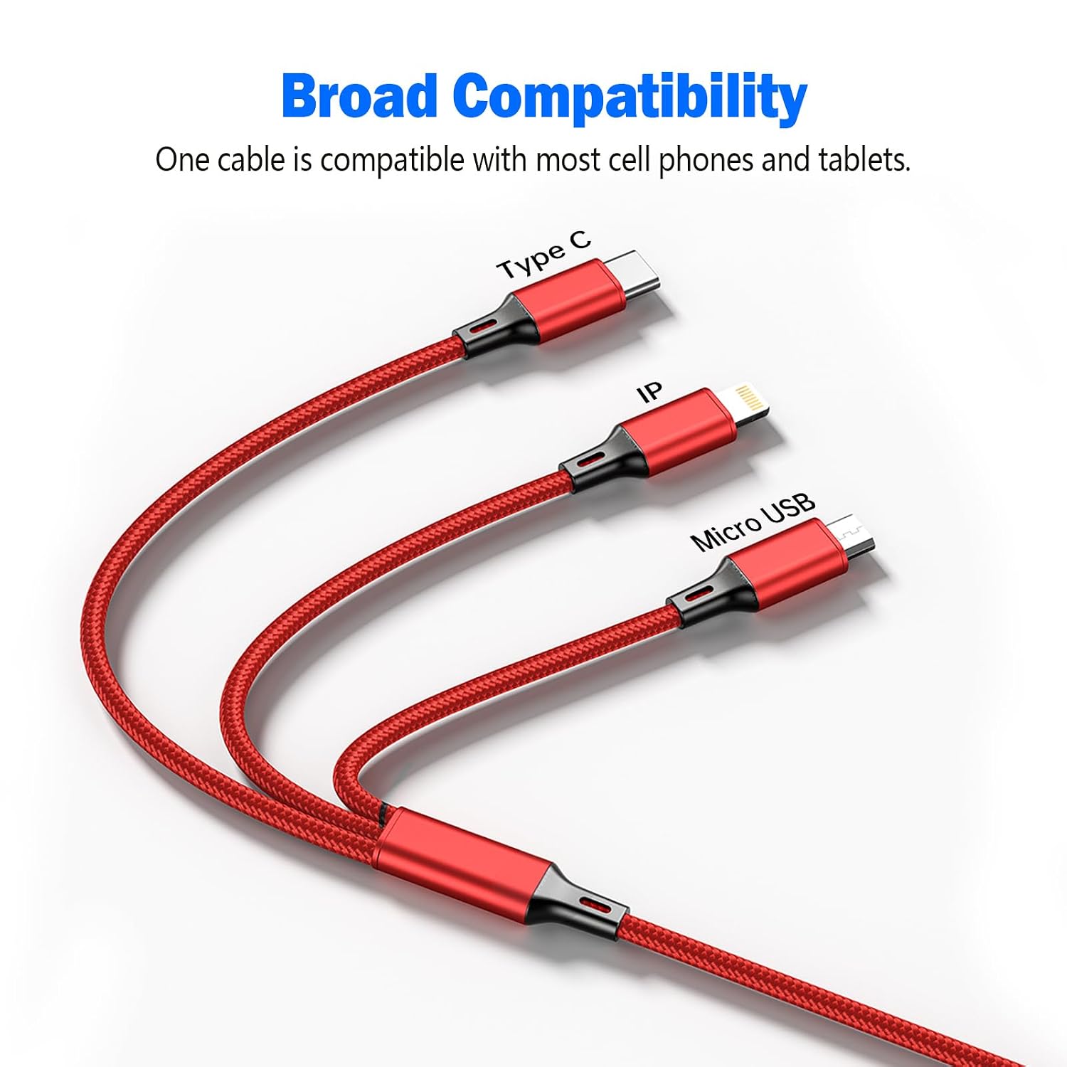 Thumbnail 1 de Qi Gxinr 3-in-1 charging cable 3A