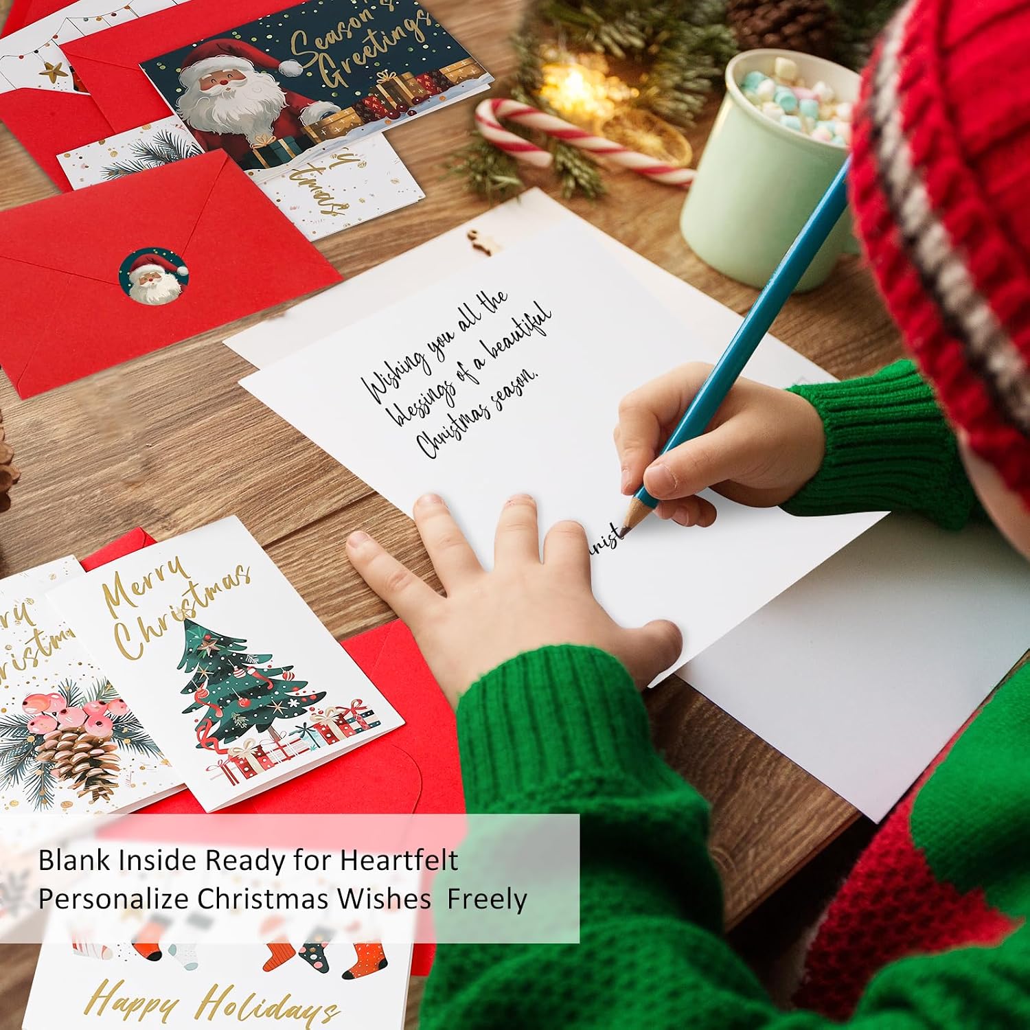 Thumbnail 5 de Christmas Cards, 4 x 6 Inch