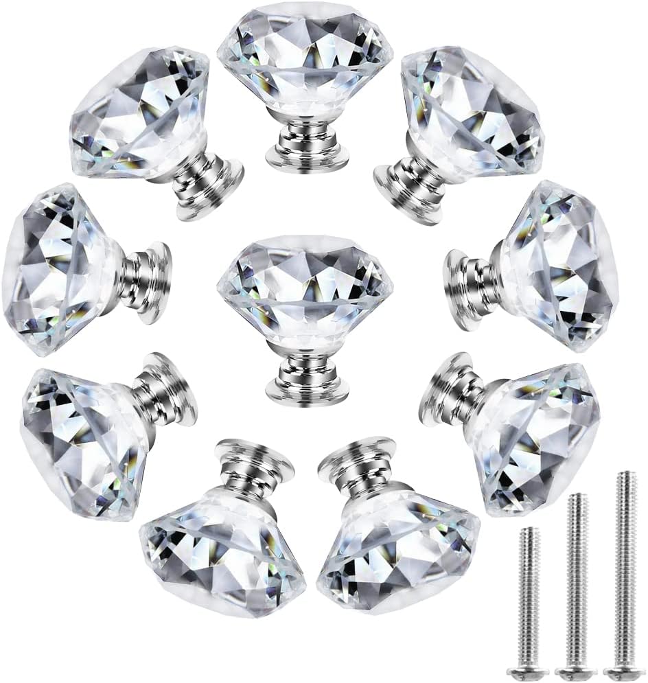 Thumbnail 6 de NORTHERN BROTHERS Crystal Cabinet Knobs 30mm