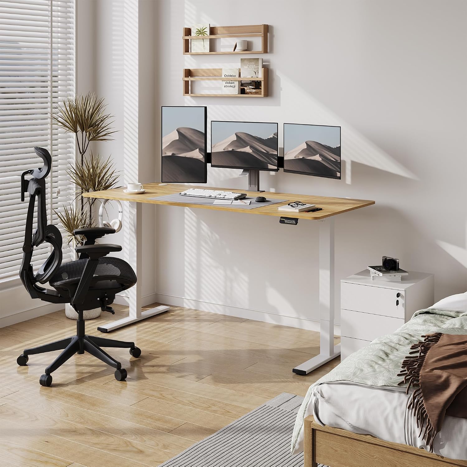 Detalle 2 de SANODESK Bureau Assis Debout 160x60 cm
