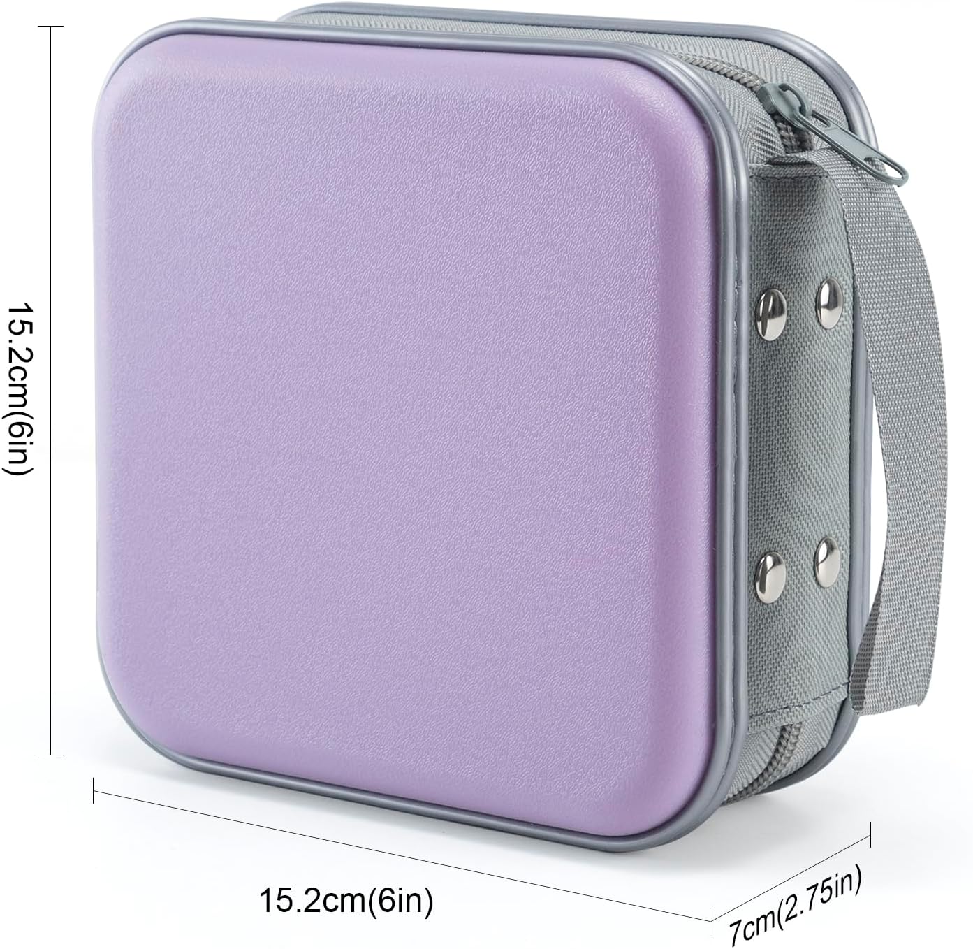 Thumbnail 1 de UENTIP CD Case 48 Capacity Lavender