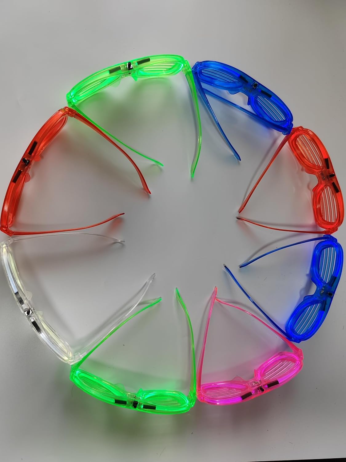 Thumbnail 3 de Pengcheng 8pc Glowing LED Glasses
