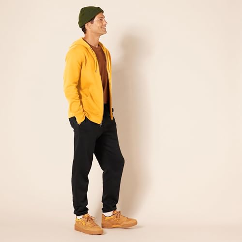 Thumbnail 4 de Amazon Essentials Felpa con cappuccio in pile e zip intera, oro, XS