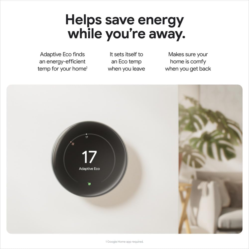 Thumbnail 2 de Google smart thermostat, 4th Gen
