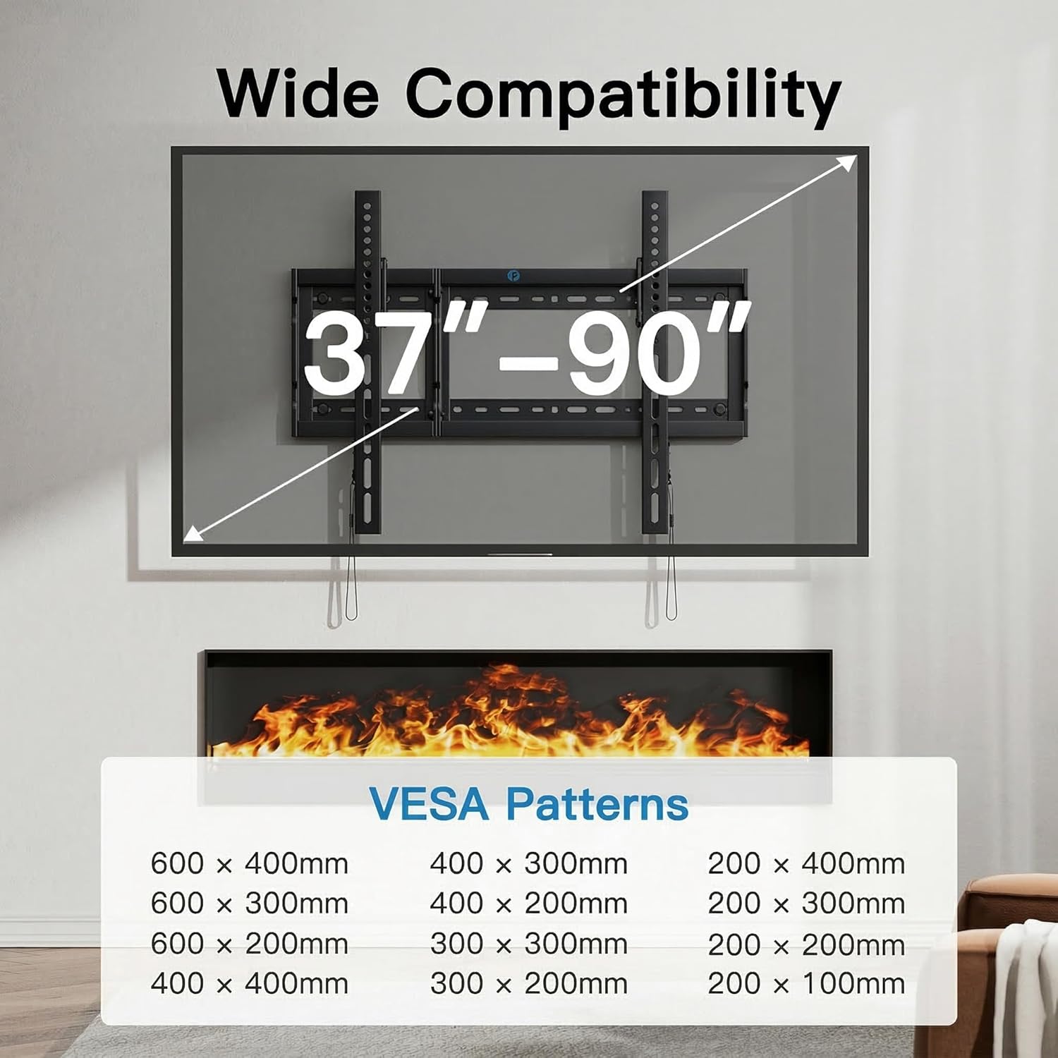 Thumbnail 1 de Pipishell Tilt TV Wall Mount for 37–85" TVs