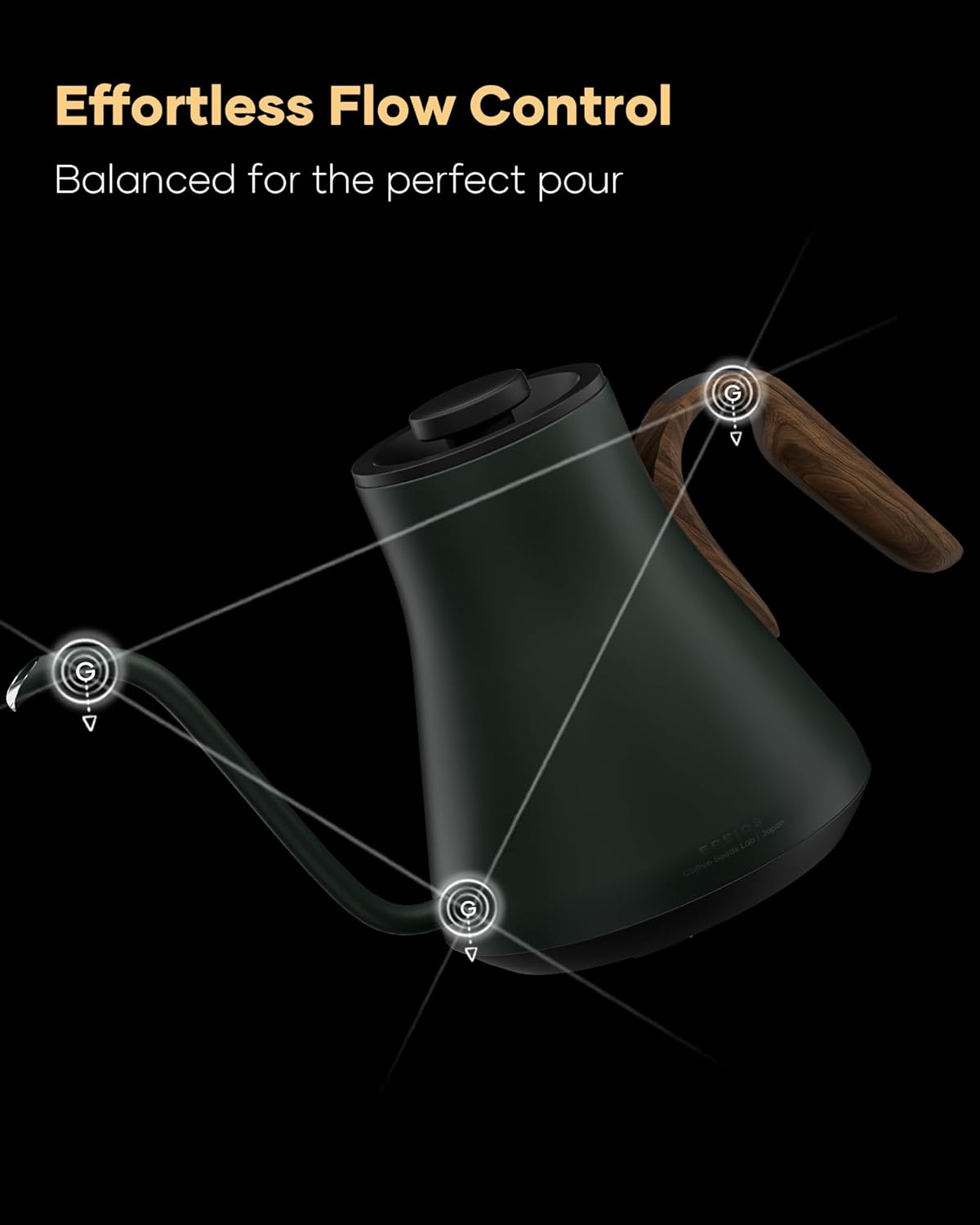 Thumbnail 3 de Cocinare Gooseneck Electric Kettle with ±1°F Precision, 0.9L, 1500W