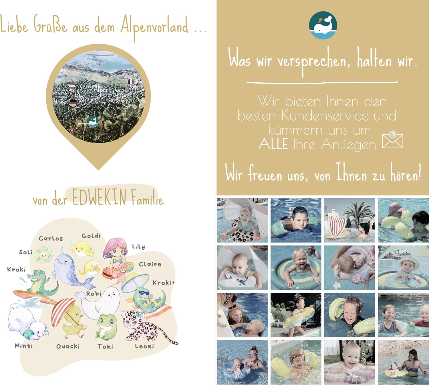 Thumbnail 6 de EDWEKIN Einzigartiger Baby Schwimmtrainer S 🐤