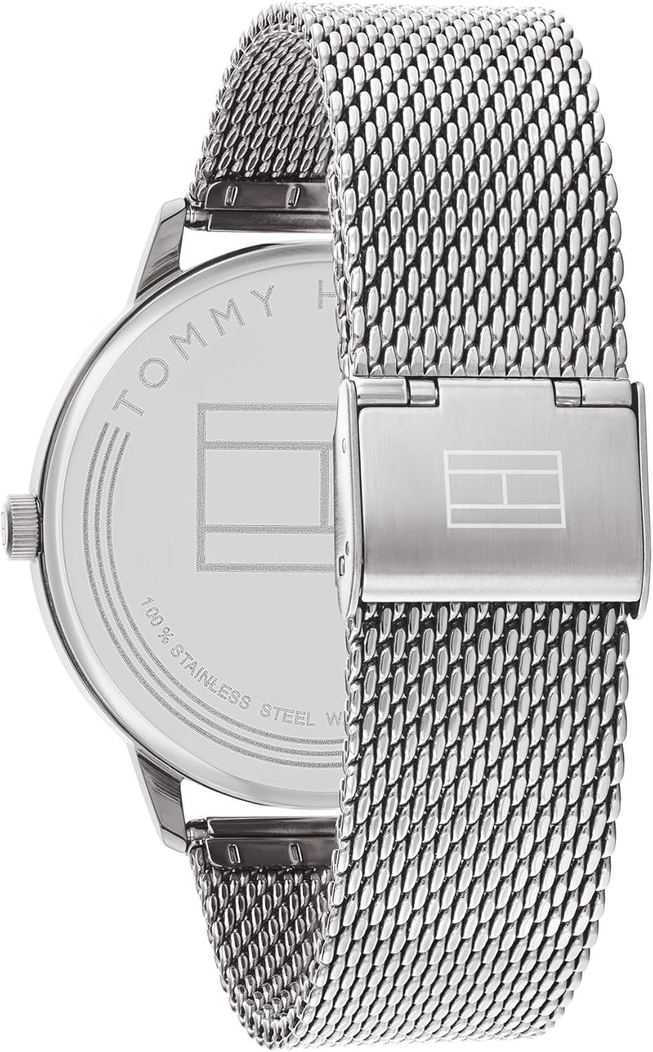 Thumbnail 2 de Tommy Hilfiger Analog Herrenuhr, Quarz, Ø43 mm, Edelstahl-Meshband – Modell 1791842
