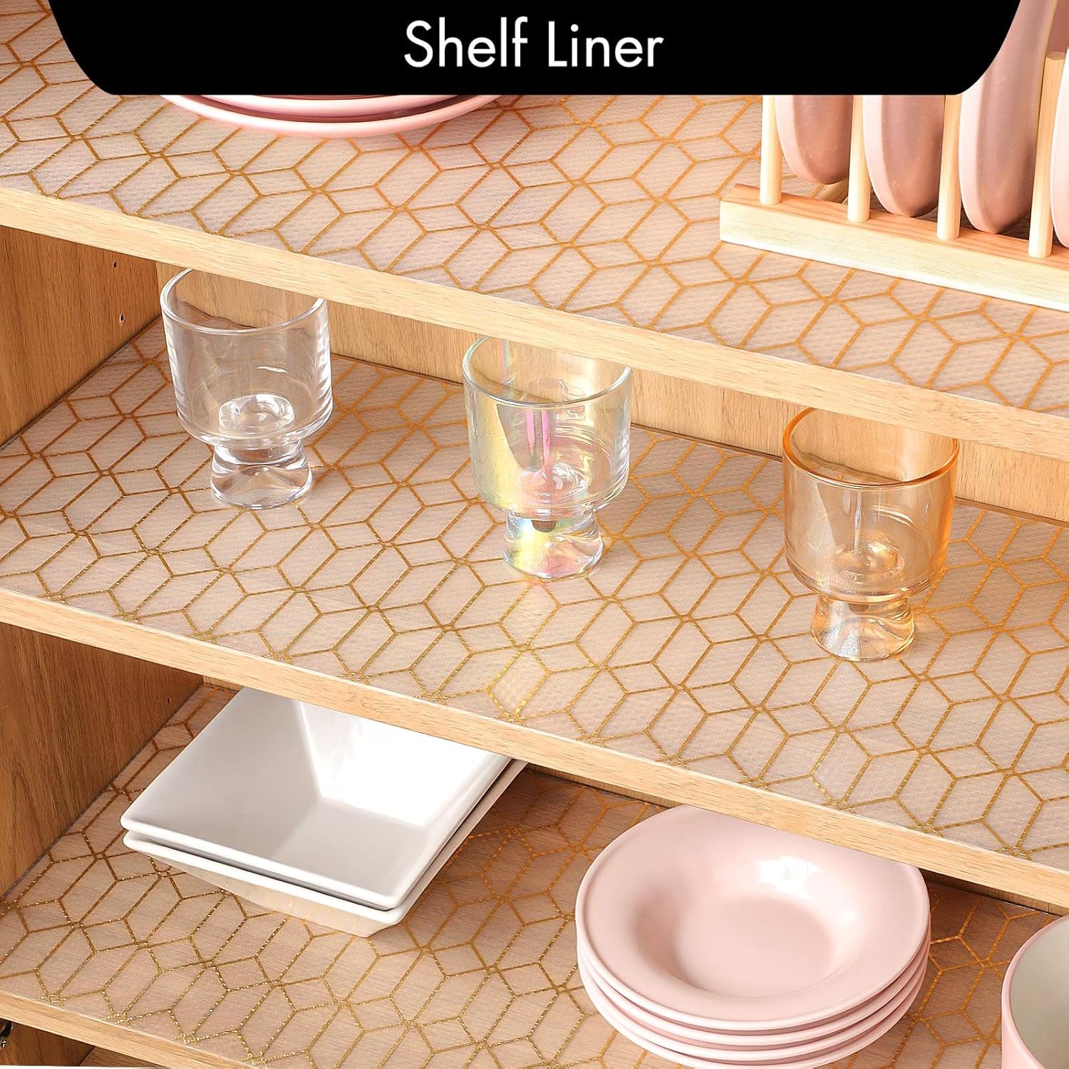 Detalle 2 de Cooyes Shelf and Drawer Liners EVA non-slip mat
