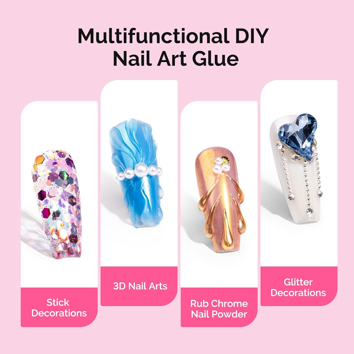 Detalle de MelodySusie rhinestone glue 2x8ml