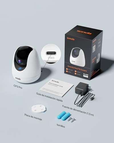 Thumbnail 10 de Tenda CP3 Pro V1.1 Cámara WiFi 2K para interiores