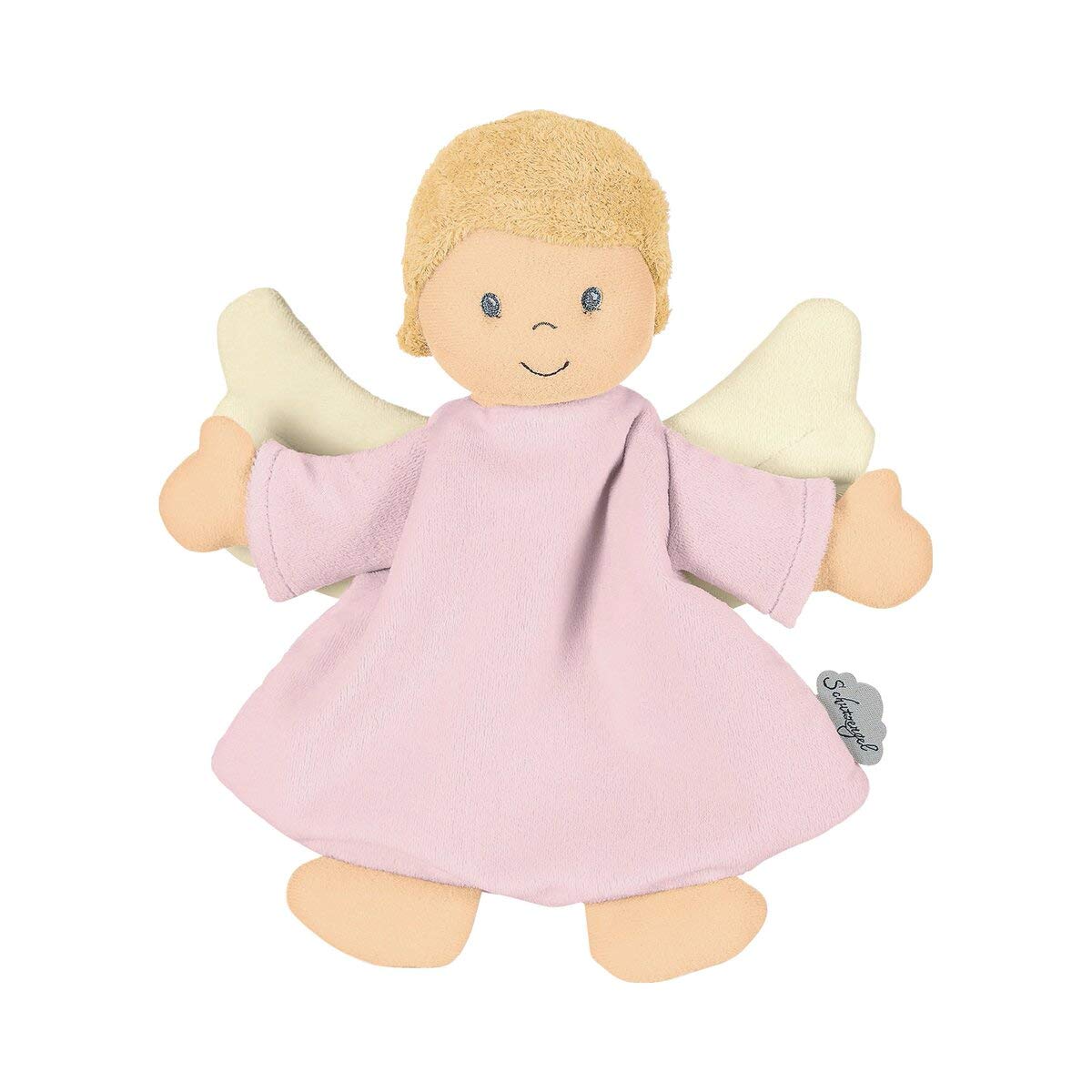 Detalle 2 de Sterntaler Schmusetuch Schutzengel – Rosa, 26 cm, ab 1 Monat