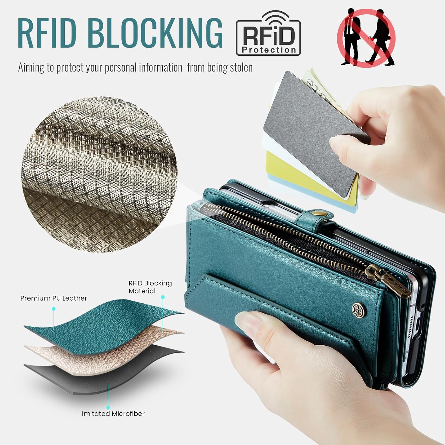 Thumbnail 6 de WAWZ Wallet Case for Samsung Galaxy Z Fold7