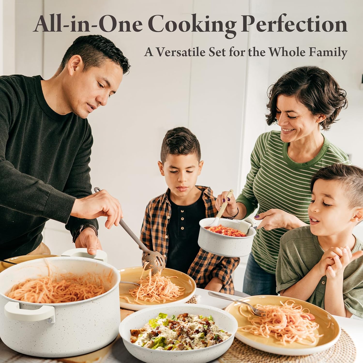 Thumbnail 5 de Bazova 22-Piece Ceramic Cookware Set 🍳