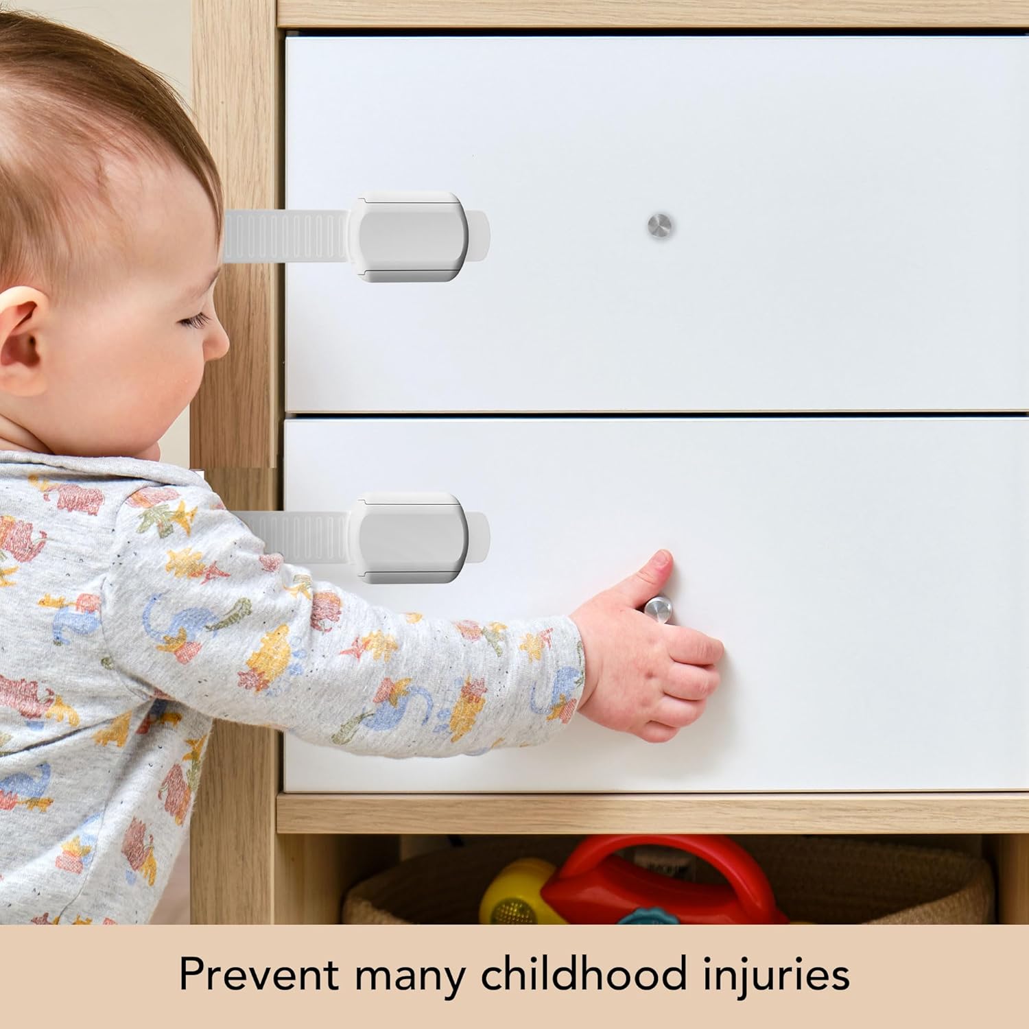 Thumbnail 5 de Moonybaby 6 Pack Child Safety Cupboard Locks