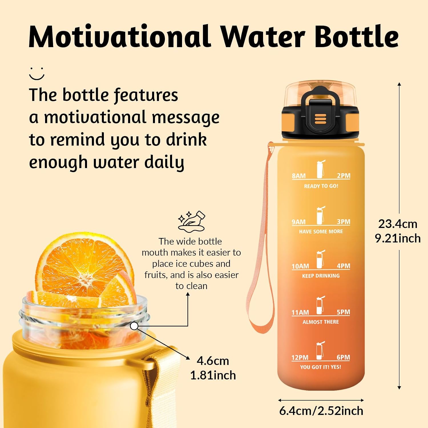 Detalle 2 de HoneyHolly Gourde 500ML bouteille réutilisable 🚰
