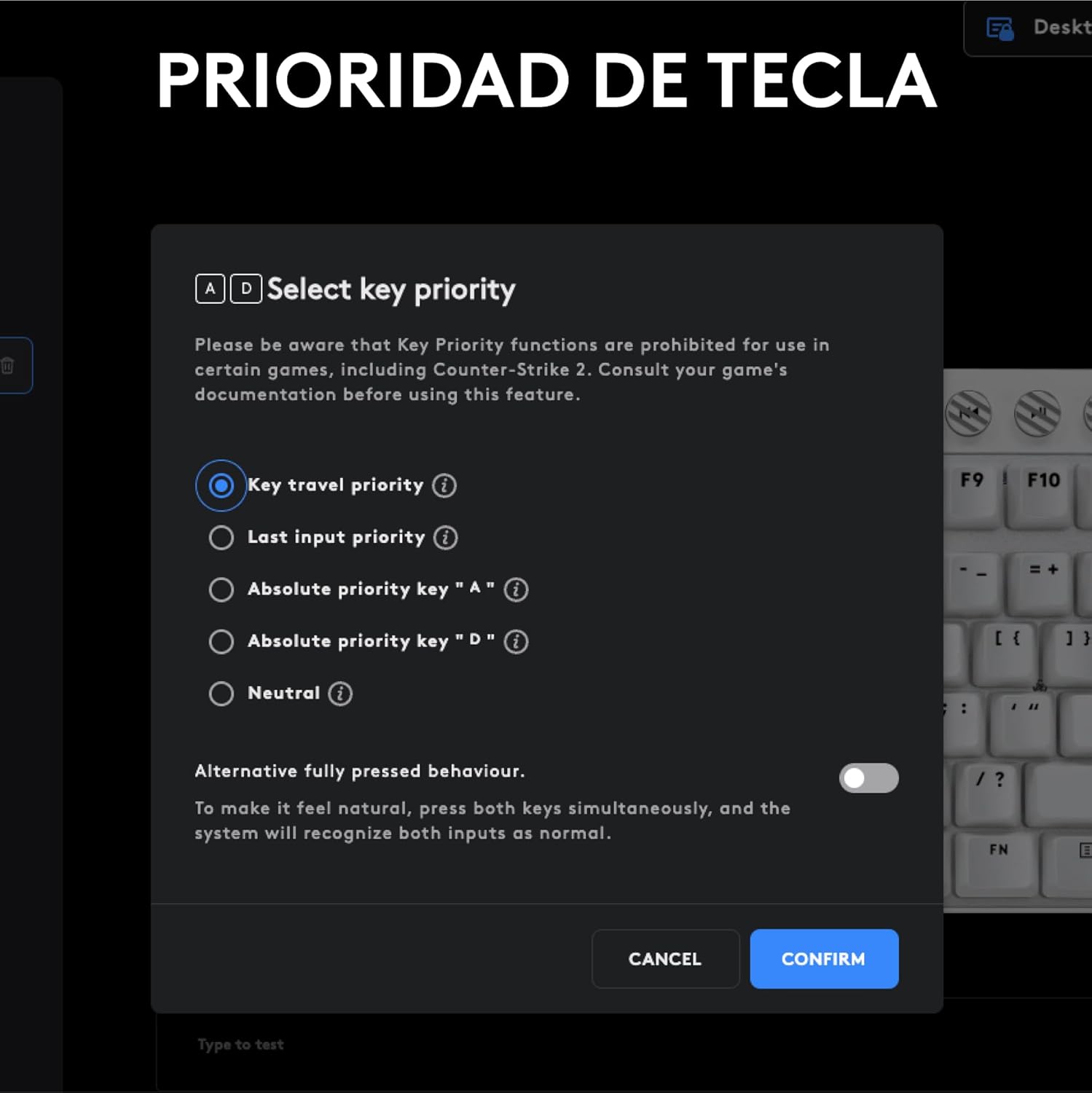 Thumbnail 9 de Logitech G PRO X TKL RAPID Teclado Para Gaming RGB 🎮