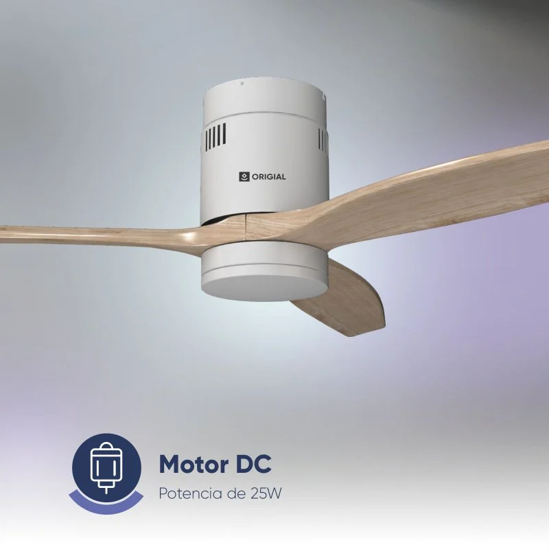 Thumbnail 3 de Origial AIRBLISS CEILING 25WWOOD WIFI: Ventilador de Techo 132 cm con Luz, Madera y Control WiFi