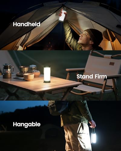 Thumbnail 7 de Glocusent Survival Camping Light 1200LM: Rechargeable Lantern for Tough Outdoor Conditions
