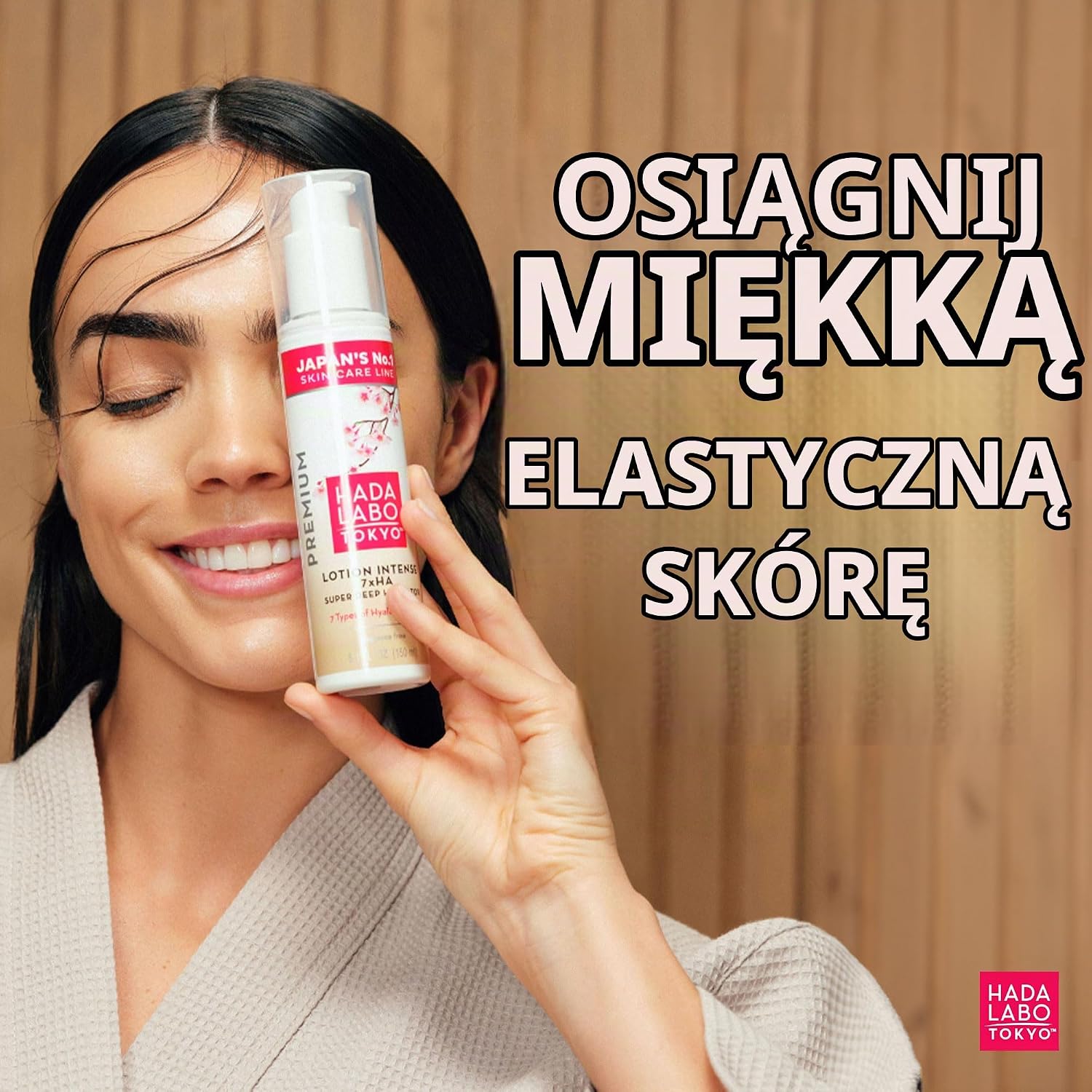 Detalle 2 de Hada Labo Tokyo Lotion Intense, żelowy balsam do twarzy 150 ml z kwasem hialuronowym