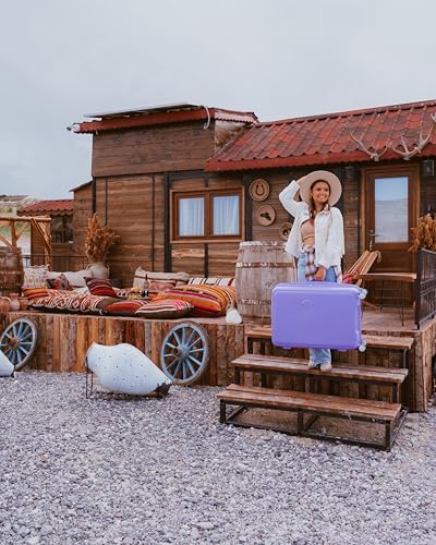 Thumbnail 11 de American Tourister Soundbox Spinner 55 expandible morado (cabina)