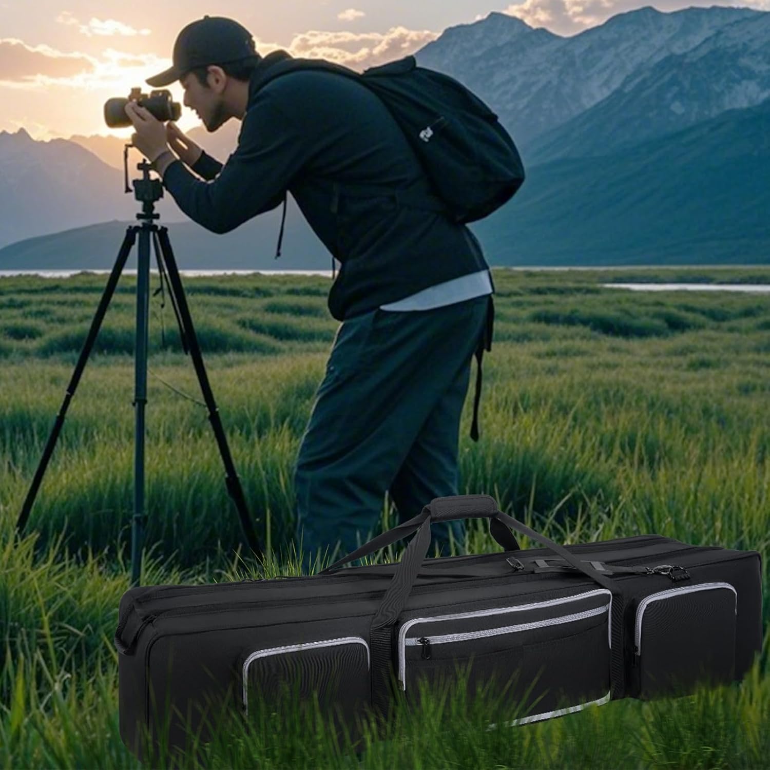 Detalle 2 de OUUTMEE 50.8" Tripod Carrying Case 129cm