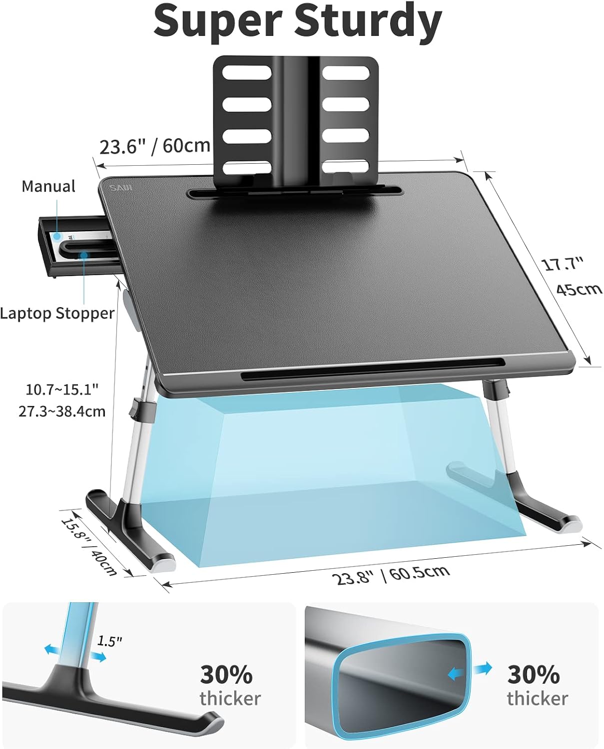 Detalle 1 de SAIJI Lap Desk, XXL