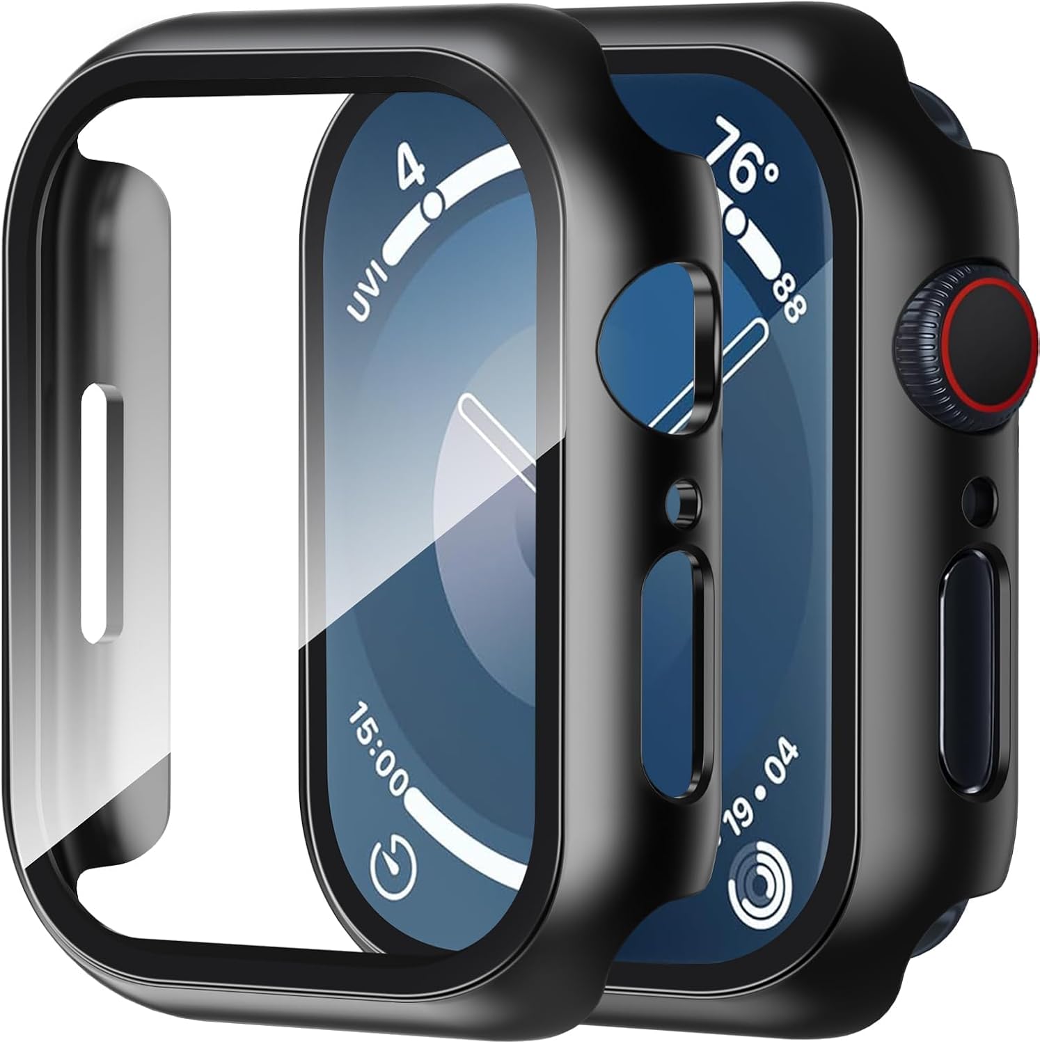 Detalle de Smiling 2-Pack Case Apple Watch 45mm