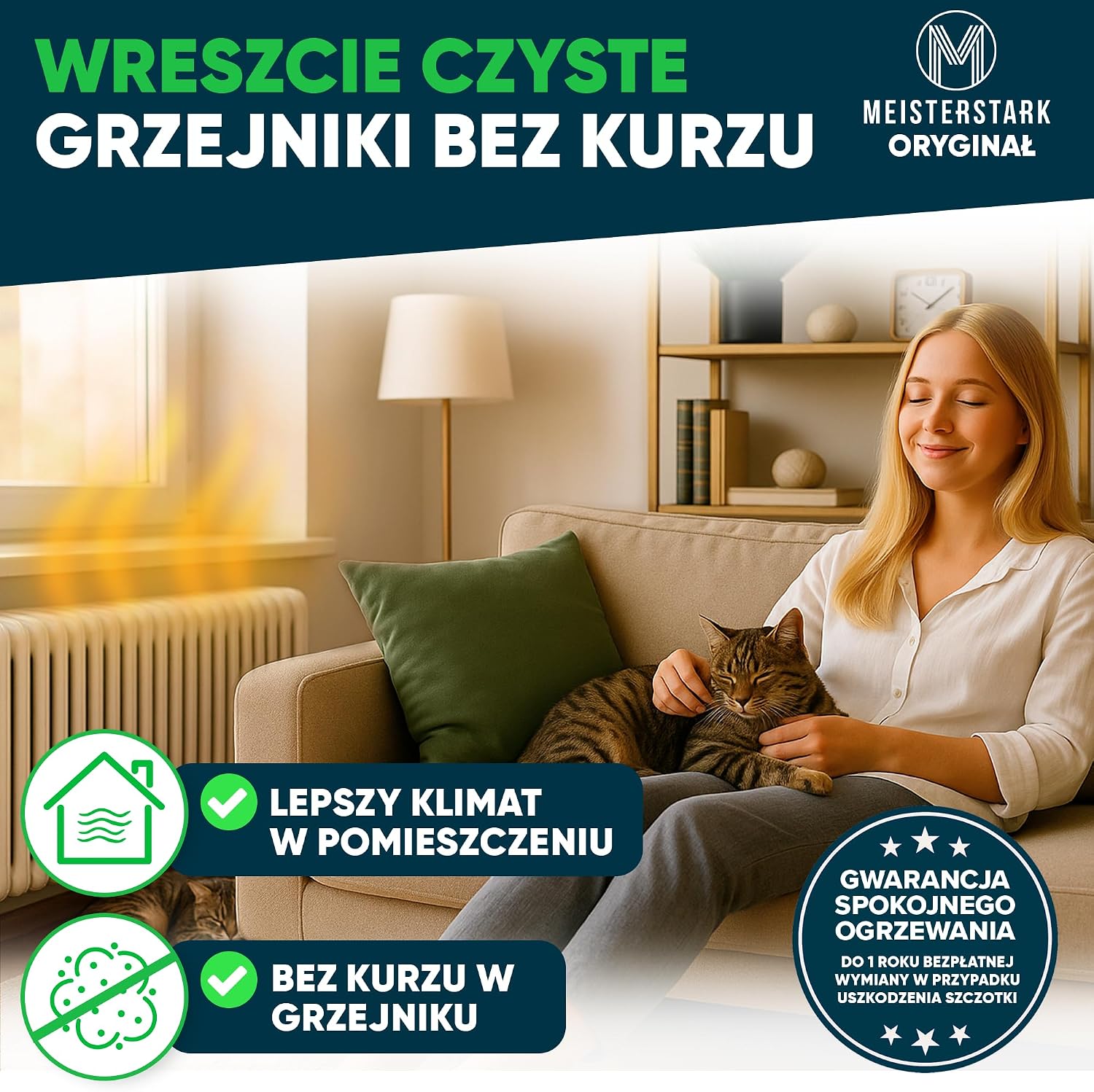 Thumbnail 6 de M Meisterstark M-013 – szczotka do grzejników 115 cm, giętka i zmywalna