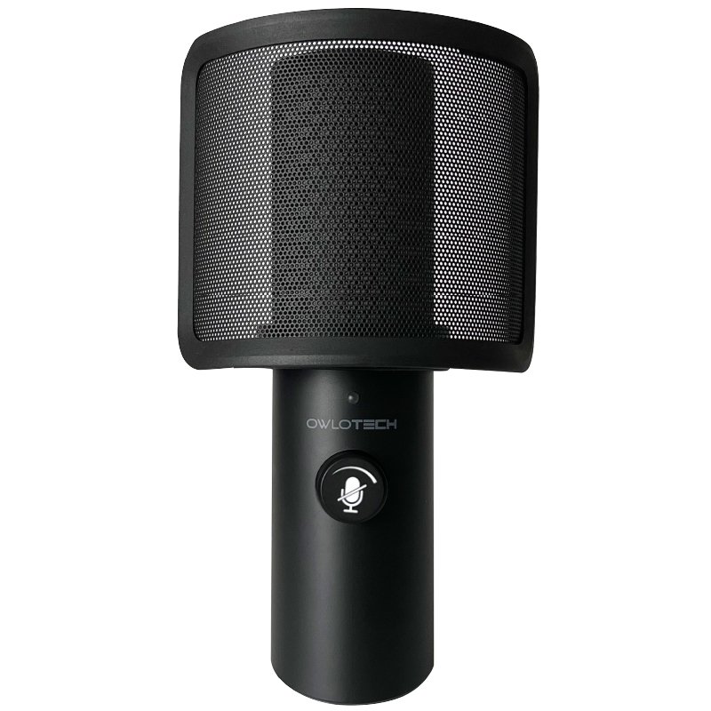 Detalle de Owlotech X3 Micrófono condensador negro 🎤