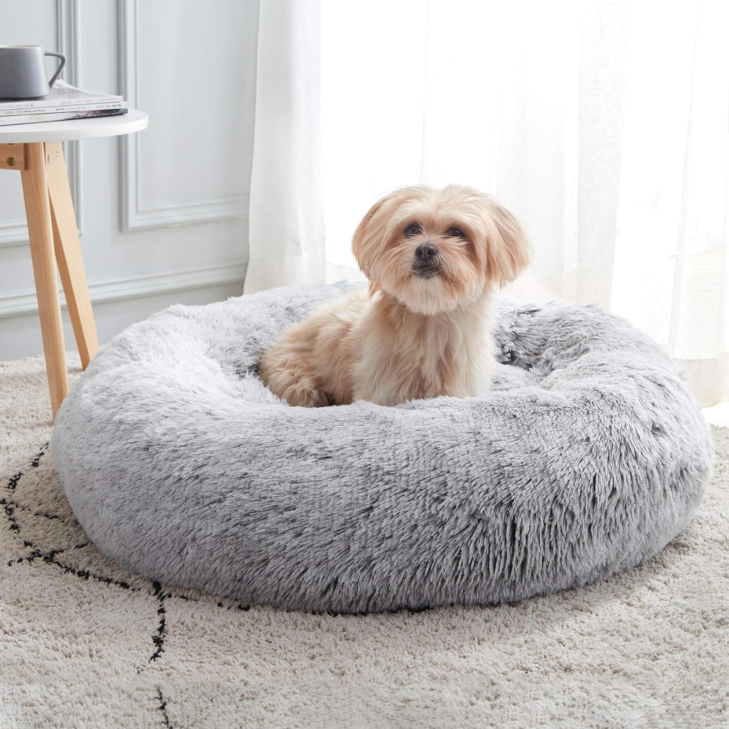 Detalle de Western Home Round Pet Bed, 24-Inch