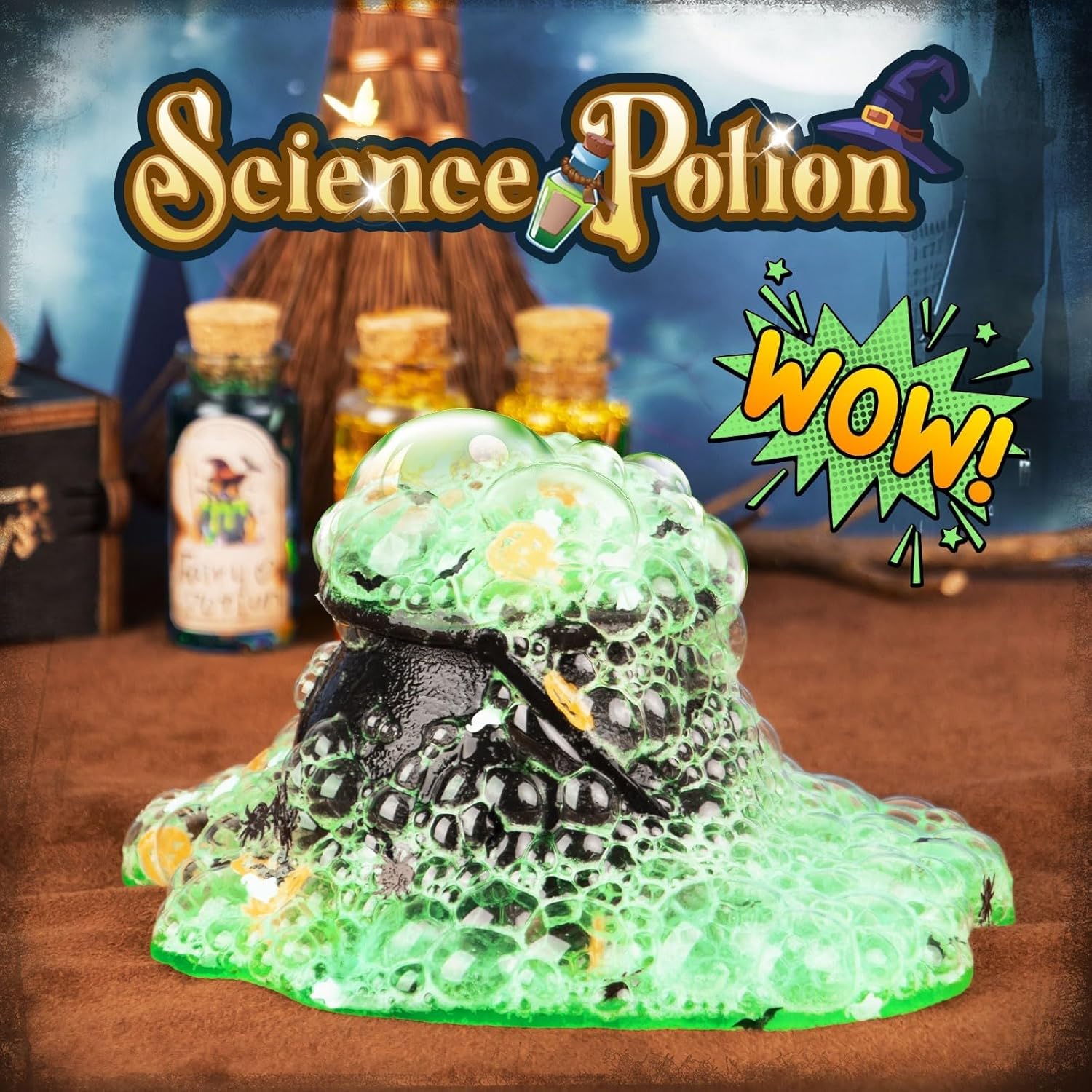 Detalle de Kits de potions sorcier pour enfants — Mélange 20+ potions magiques avec un pot magique
