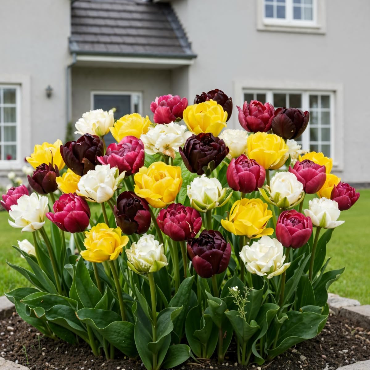 Detalle de DUTCH BULBS EXCLUSIVE PLANTS FROM HOLLAND dubbelbloeiende tulpenbollen, 25 stuks