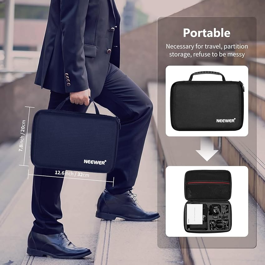 Thumbnail 1 de NEEWER Kit accesorios cámara acción 50 en 1 📷