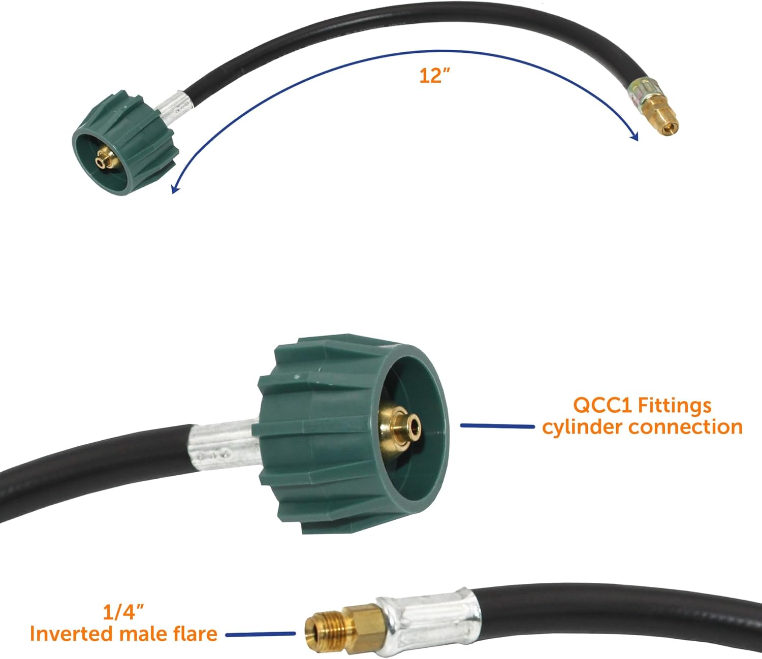 Thumbnail 2 de Flame King KT12ACR-2a Propane Regulator