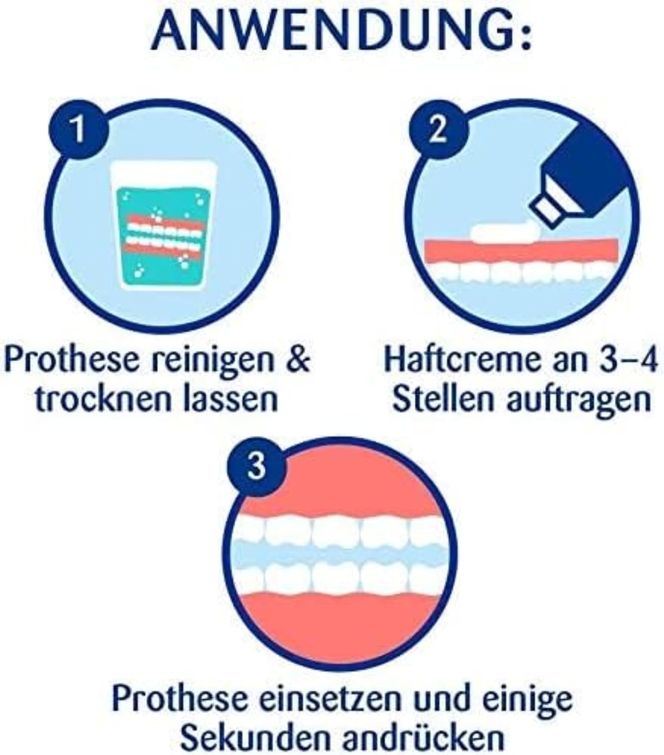 Thumbnail 1 de Kukident Professionell Haftcreme Med + Kamille – Starker Halt für Voll- und Teilprothesen (40 g)