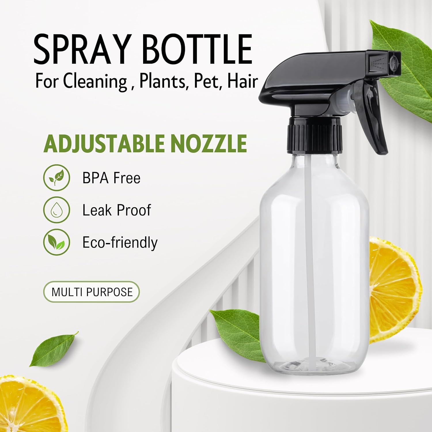 Detalle 2 de FANSTINOW Plastic Spray Bottle 10oz